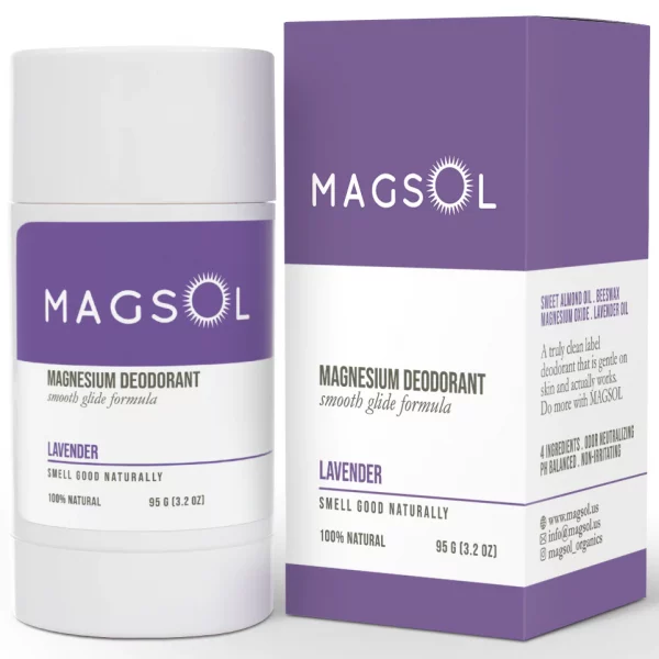 MAGSOL Deodorant for Men and Women - Lavender