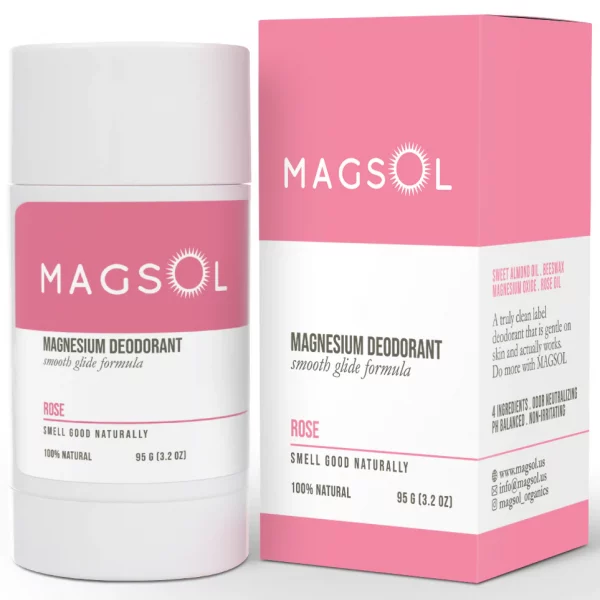 MAGSOL Deodorant for Men and Women - Rose